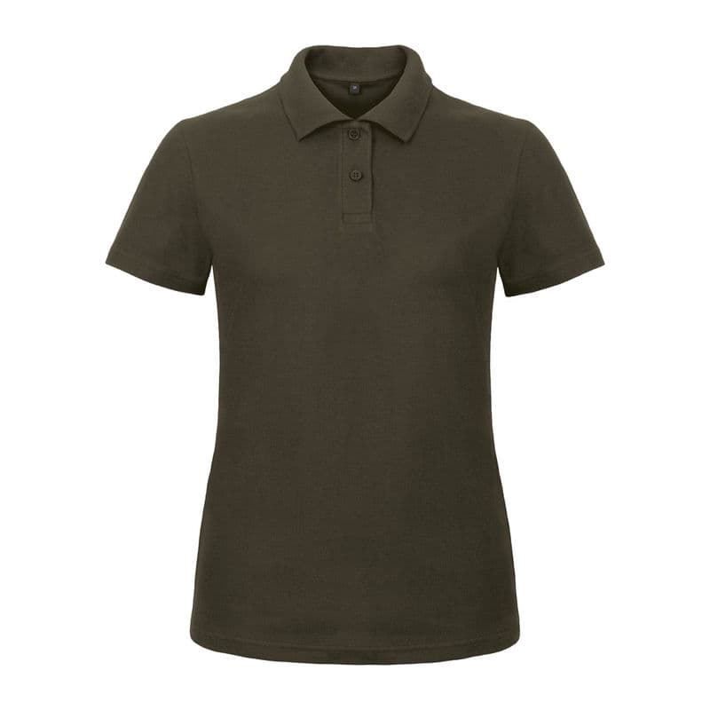 ID.001/ POLO SHIRT WOMEN coloris Marron