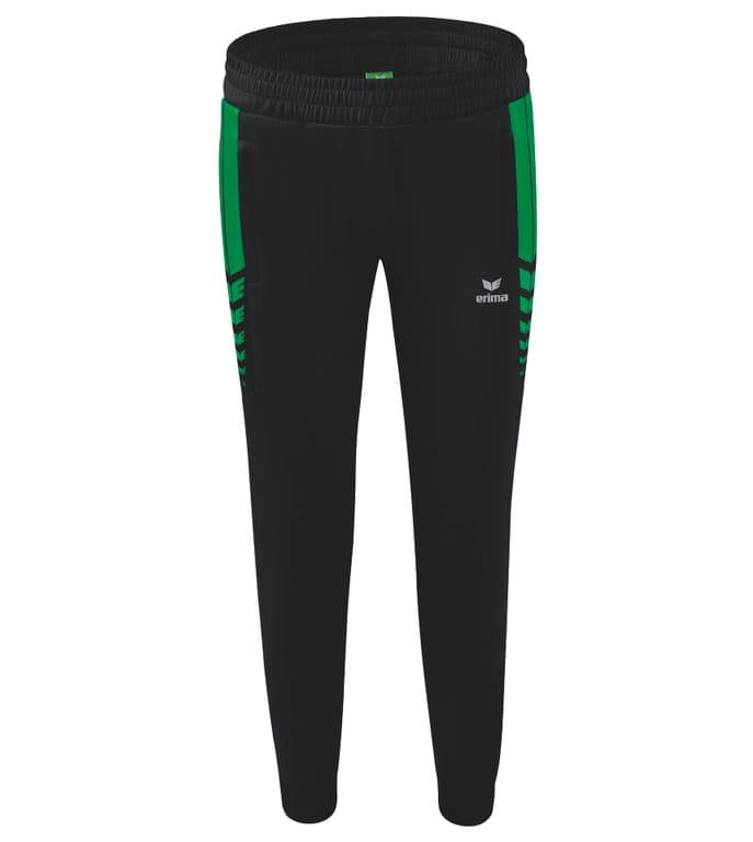 Pantalon Worker Six Wings coloris Noir / Émeraude