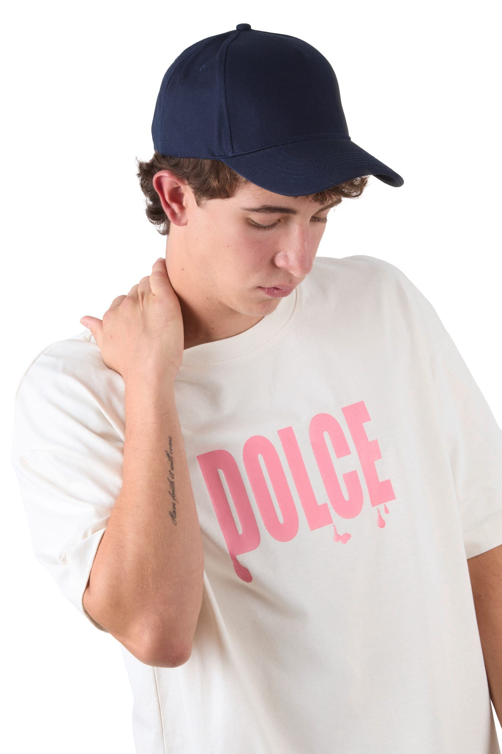 Casquette 5 panneaux en situation