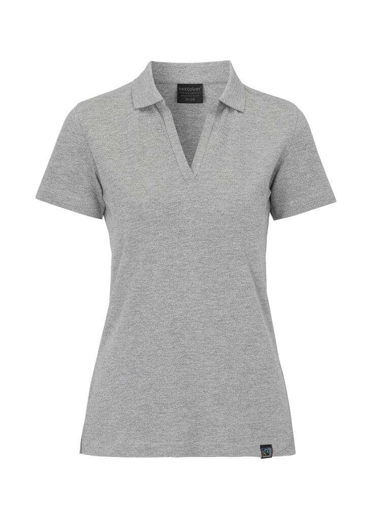 POLO PIQUE STRETCH FEMME - CERTIFIÉ GOTS
