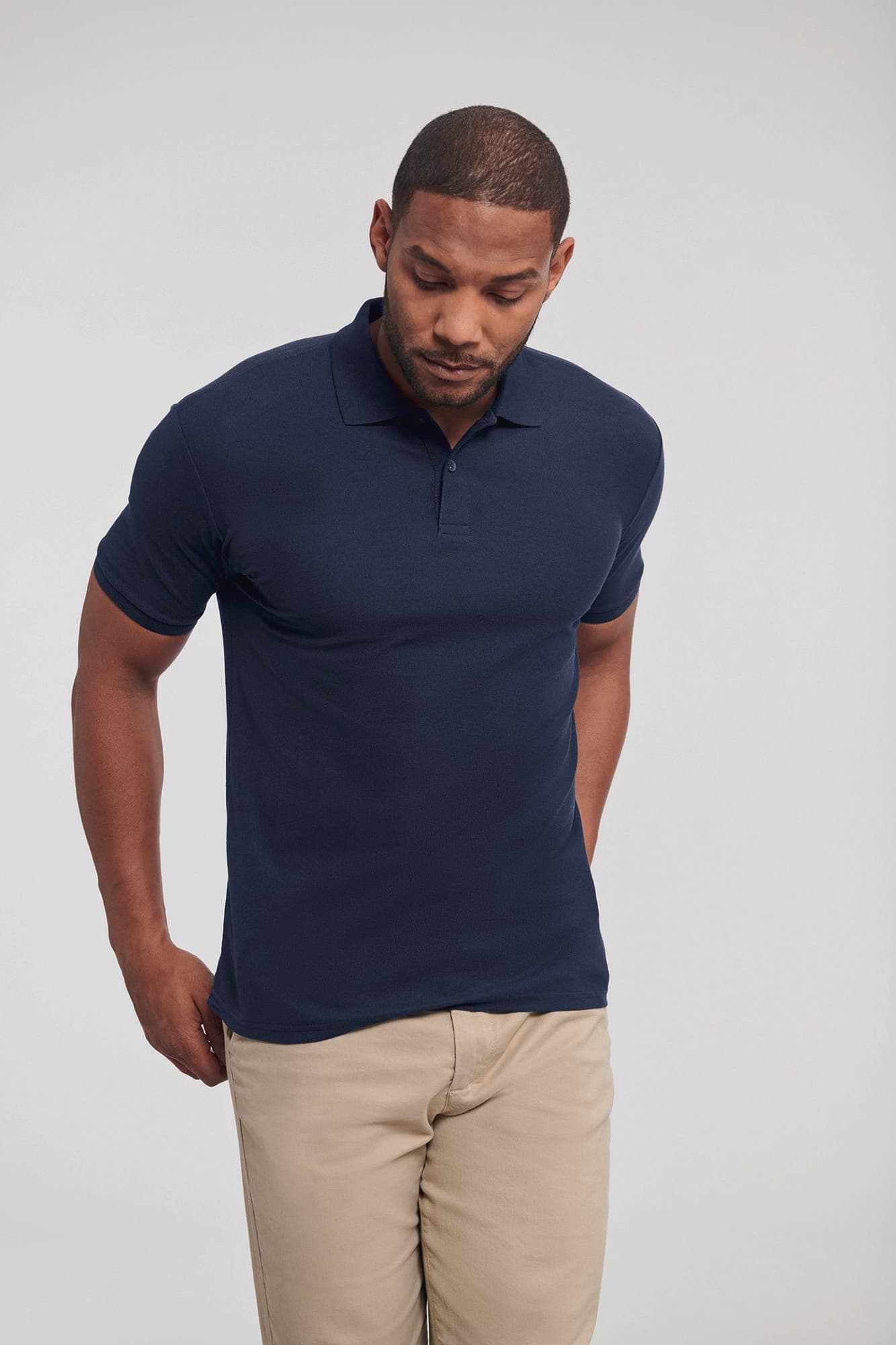 Polo homme Authentic Eco en situation