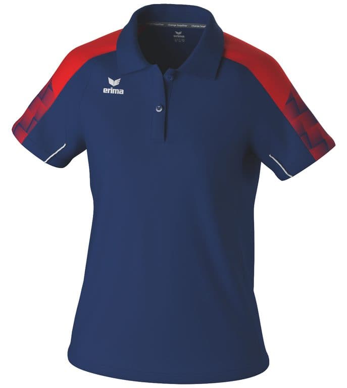 Polo EVO STAR coloris Marine / Rouge