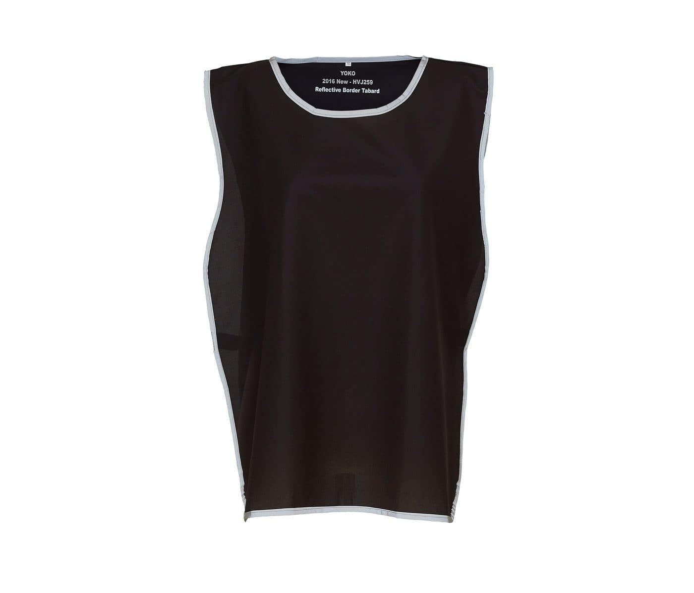 HI-VIS REFLECTIVE BORDER TABARD coloris Noir