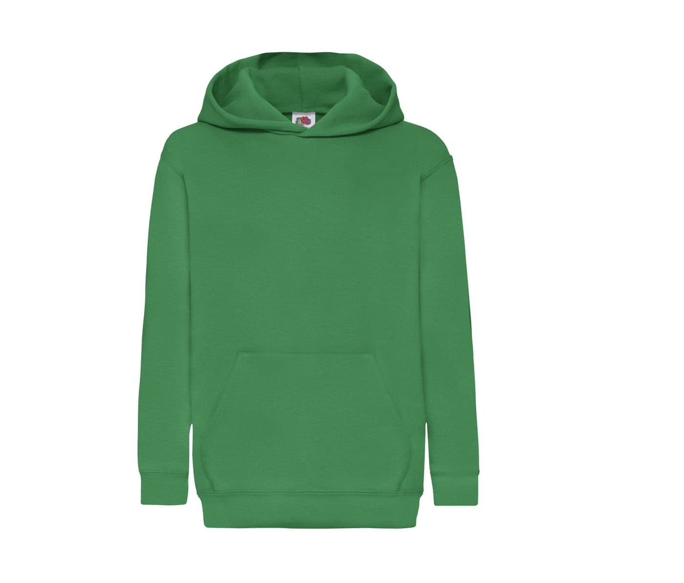 KIDS CLASSIC HOODED SWEAT coloris Vert kelly