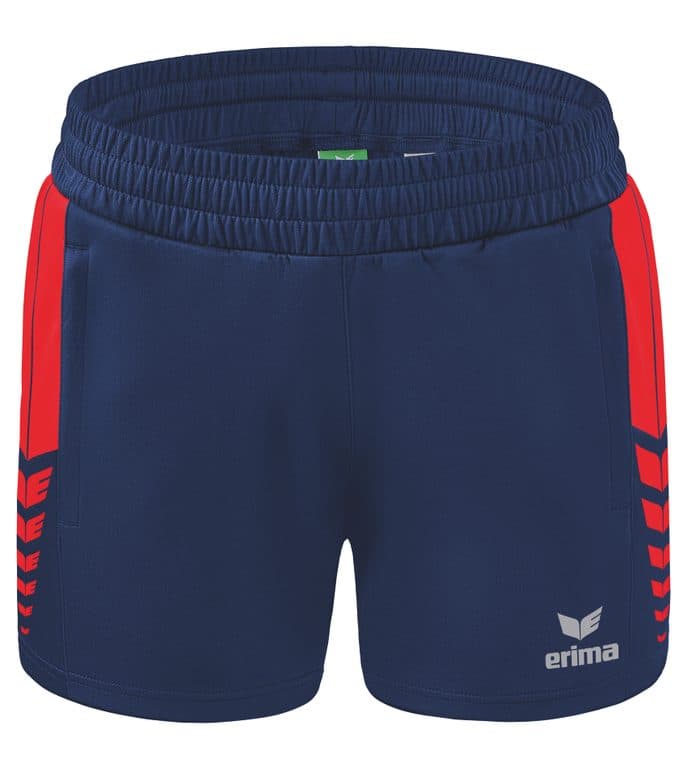 Short Worker Six Wings coloris Marine / Rouge