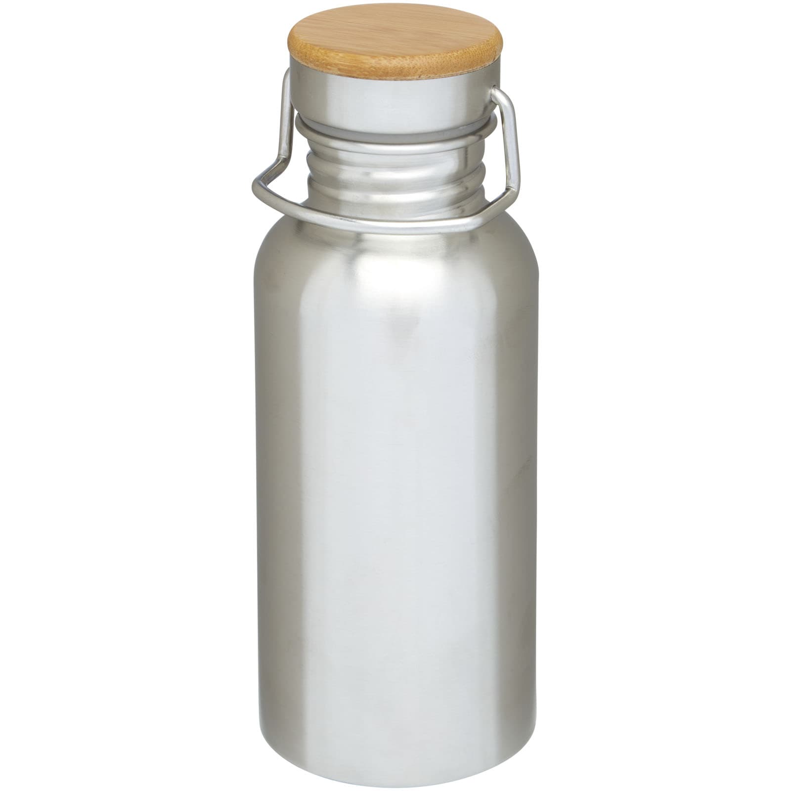 Bouteille de sport à simple paroi en acier inoxydable Thor 550 ml coloris Argent