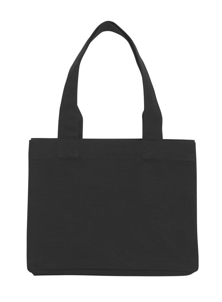 TOTE BAG HEAVY SMALL - CERTIFIÉ GOTS coloris Noir