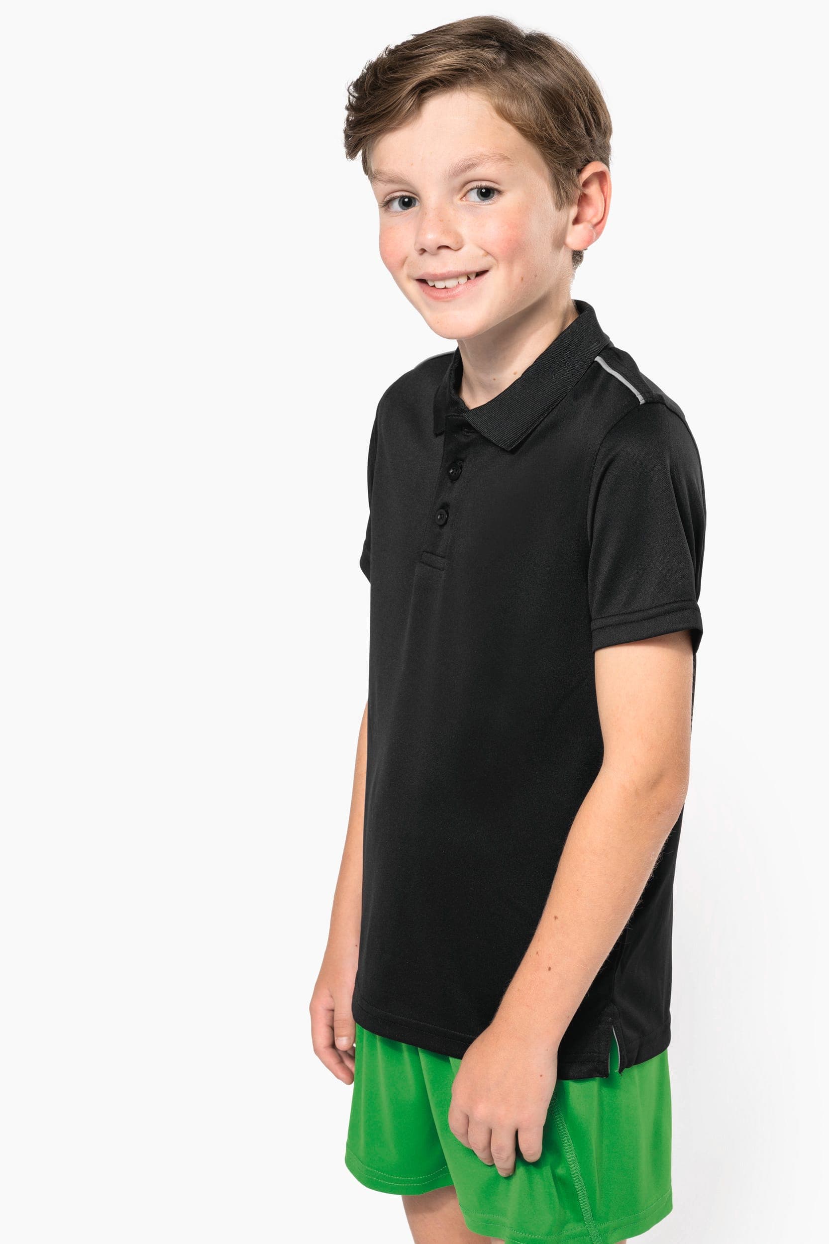 Polo manches courtes enfant en situation