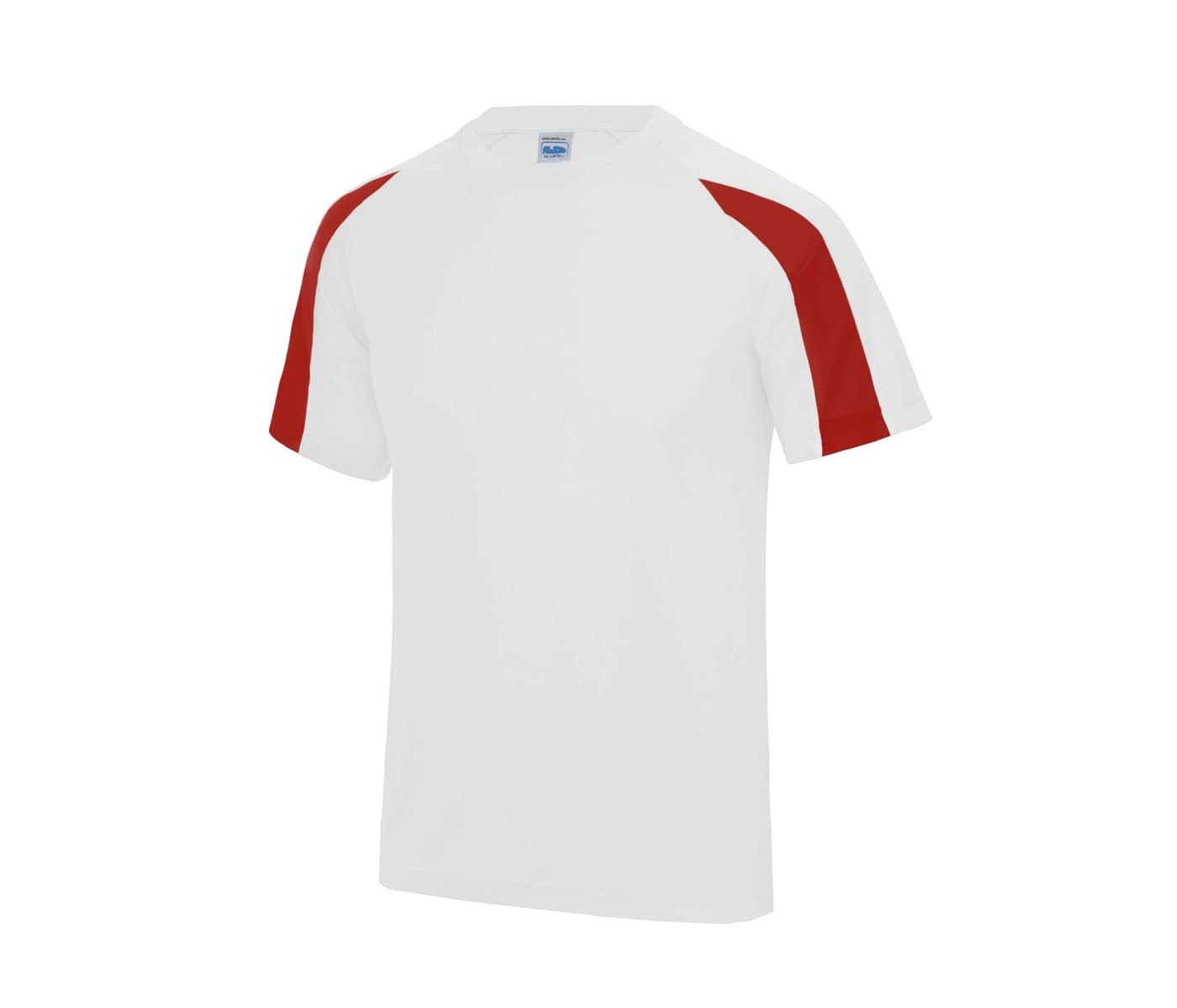 CONTRAST COOL T coloris Blanc arctique / Rouge feu