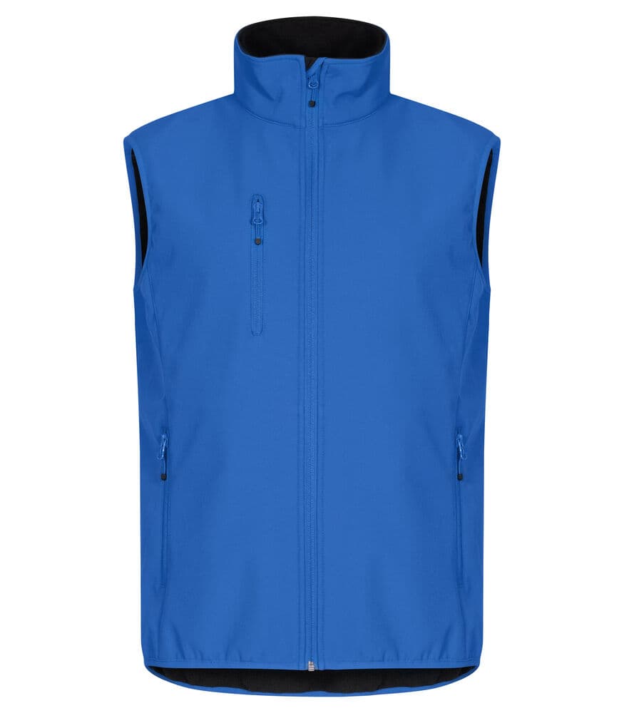Clique Classic Softshell Vest coloris Bleu roi