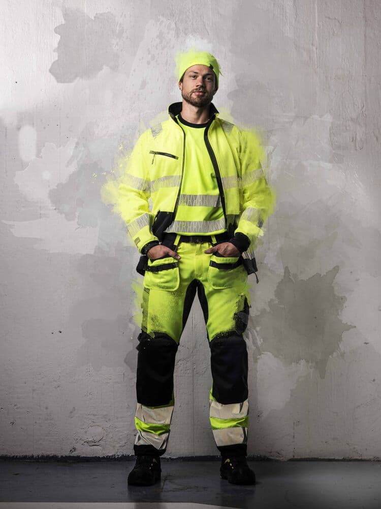 Jobman 2240 Hv Stretch Trousers Hp en situation