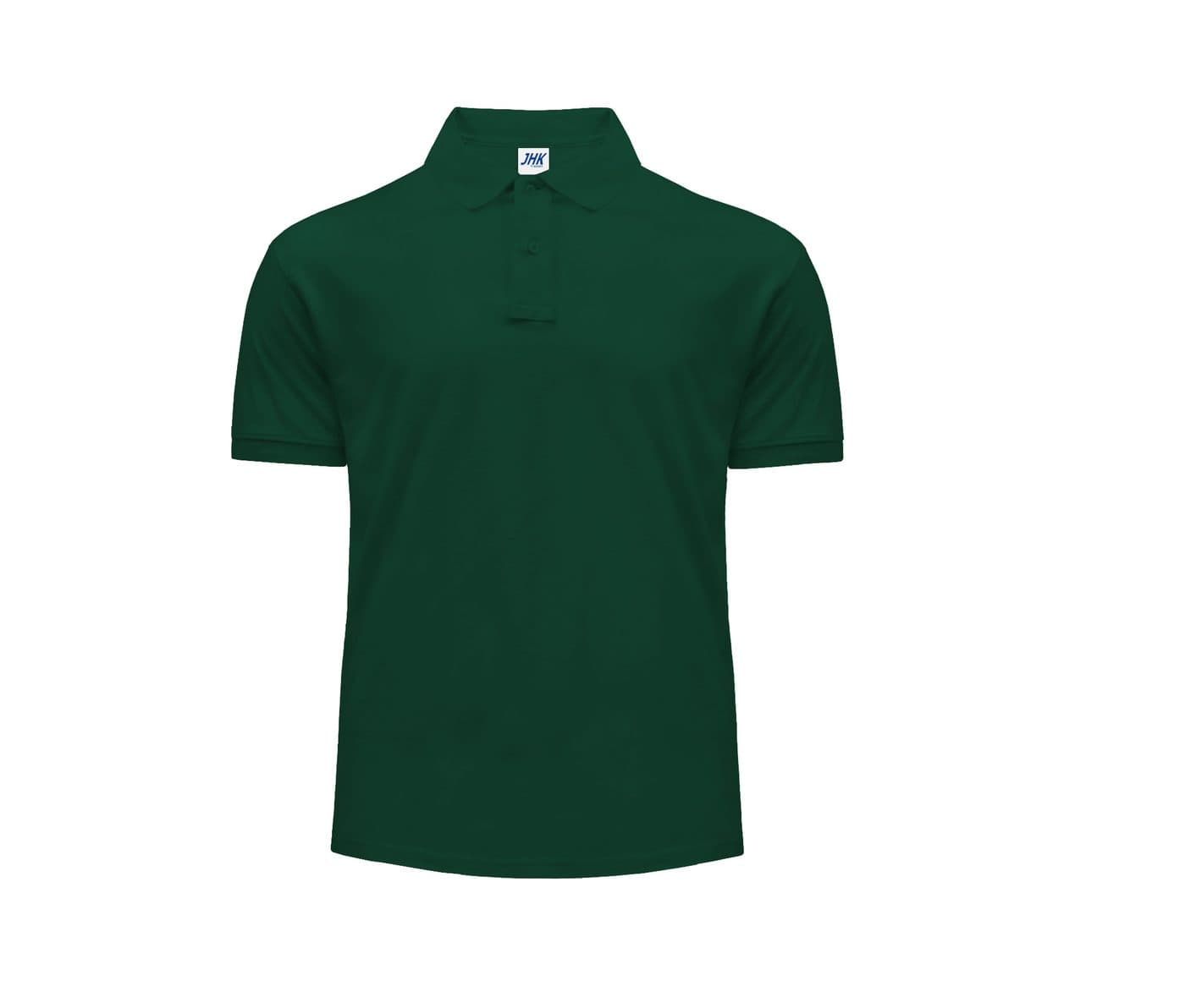 MAN REGULAR POLO coloris Vert bouteille