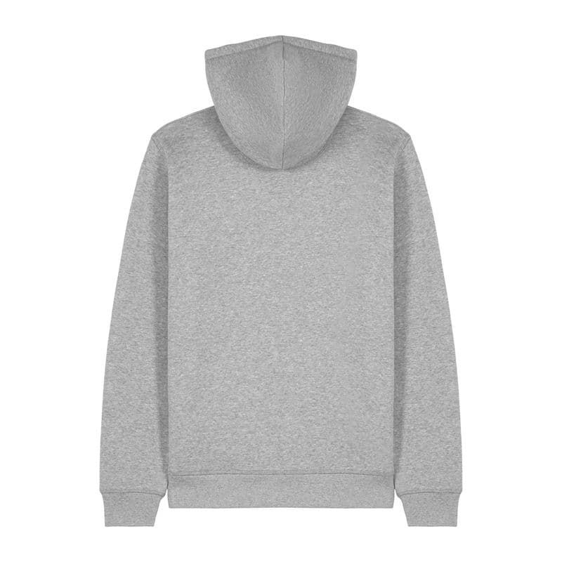 Mixer unisex zip-thru hoodie coloris Gris chiné