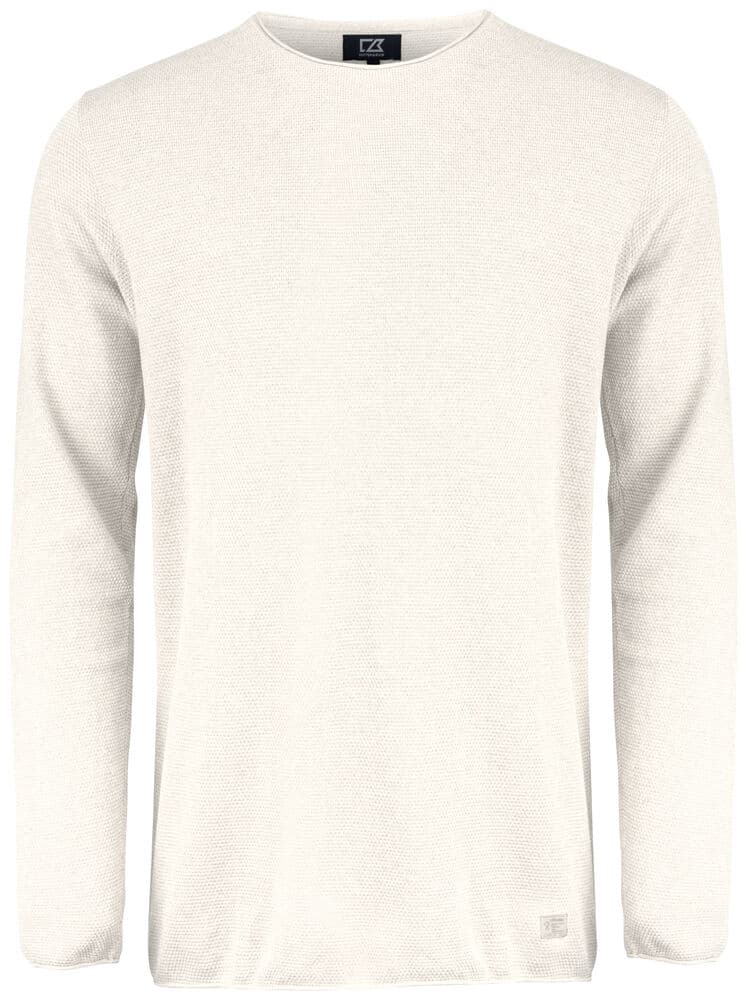 Pull Cutter & Buck Carnation homme coloris Blanc cassé