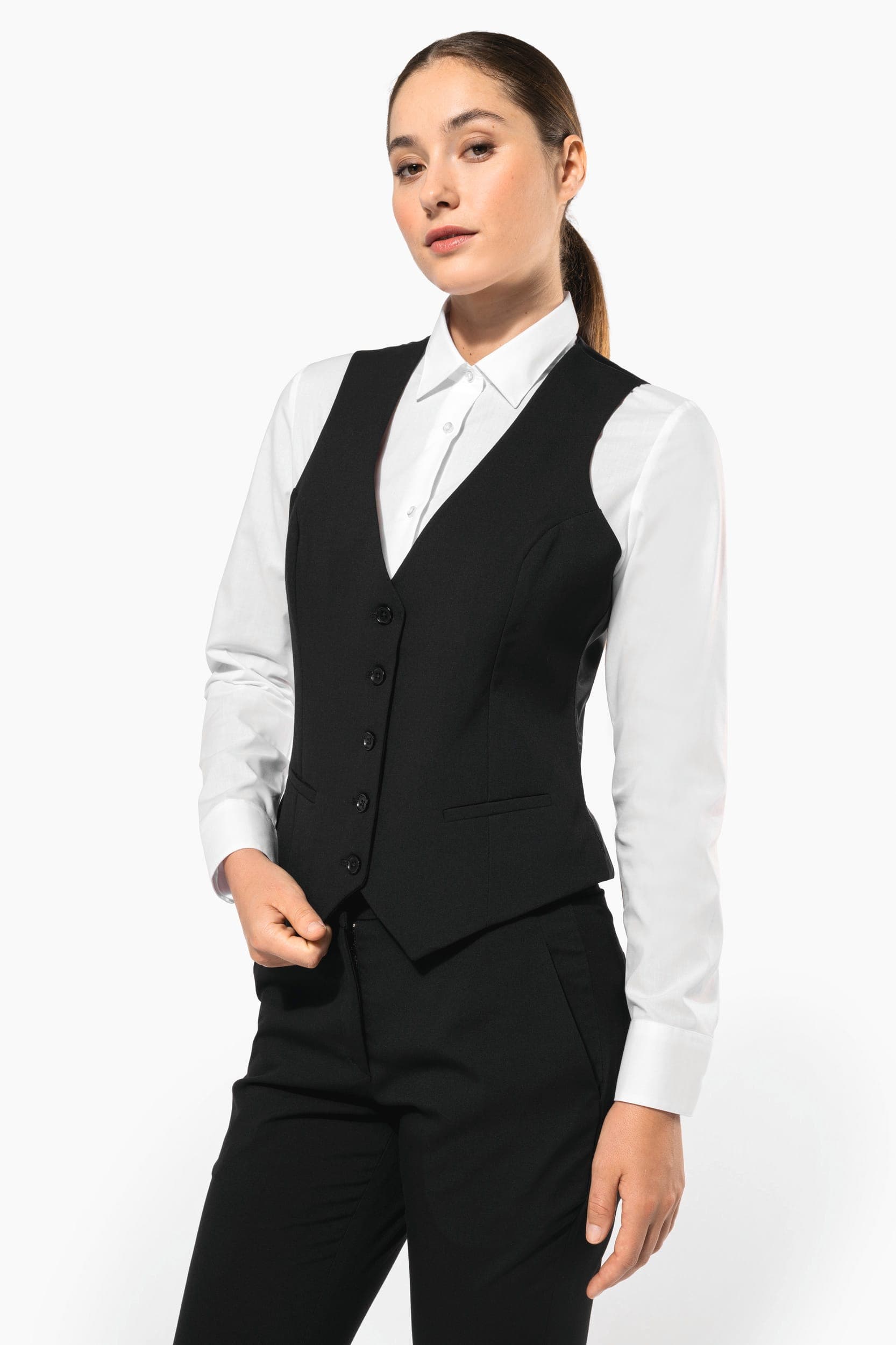 Gilet femme en situation