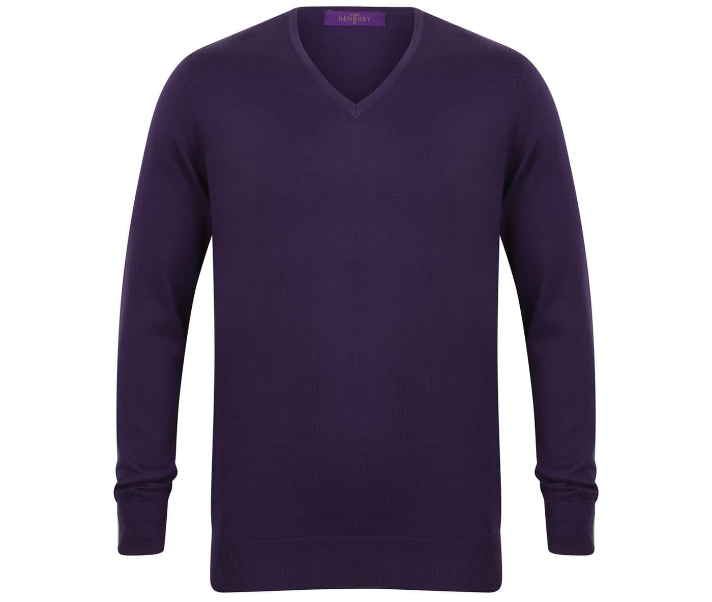 MEN'S V-NECK JUMPER