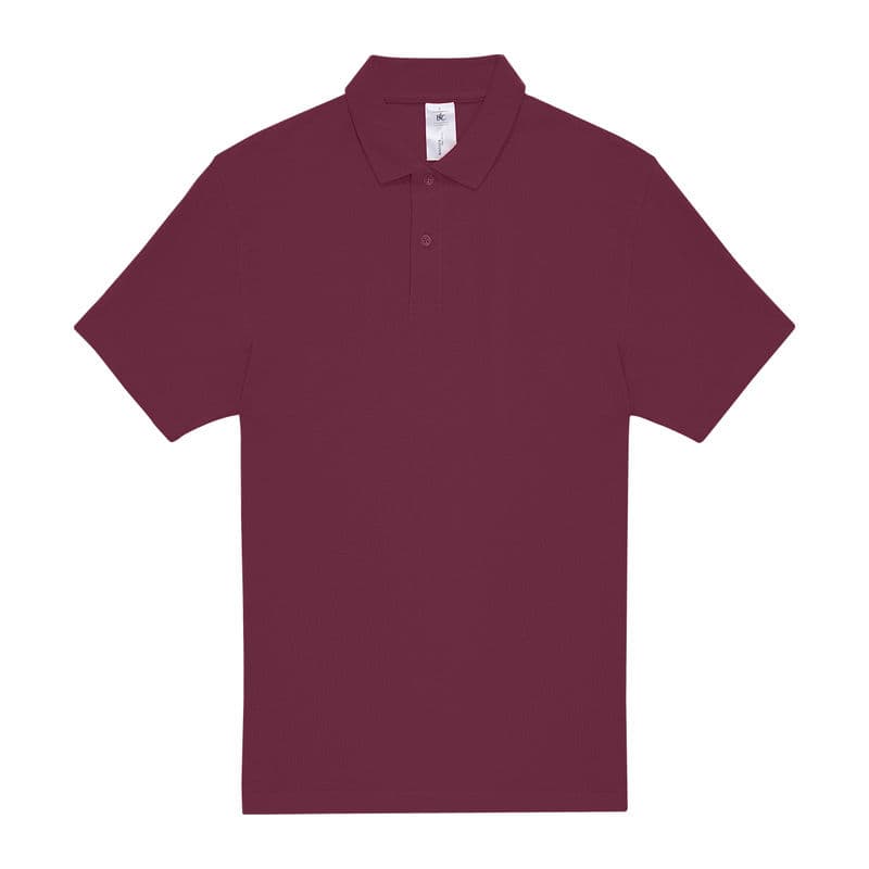 ID.001 POLO SHIRT coloris Lie-de-vin