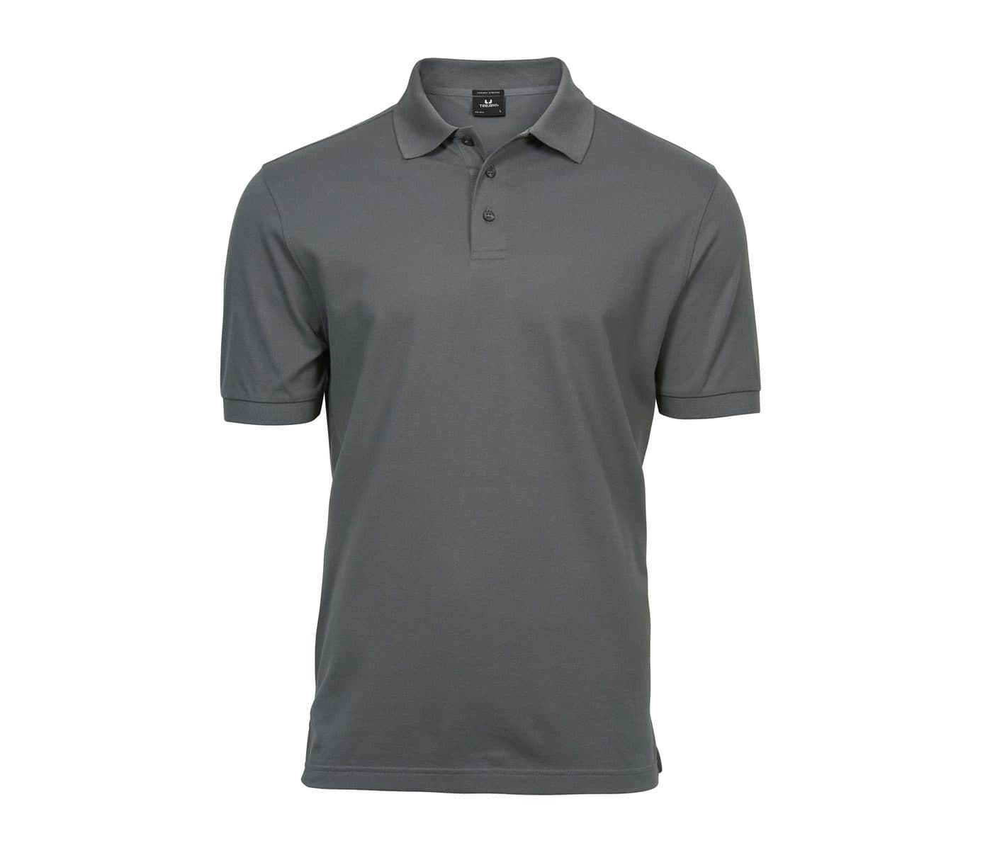 LUXURY STRETCH POLO coloris Gris poudré