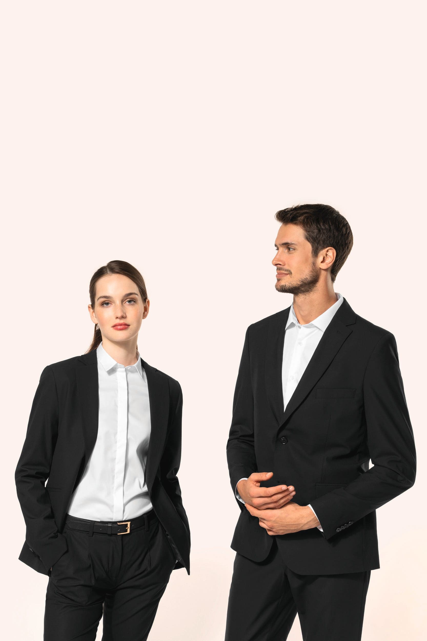 Veste blazer femme en situation