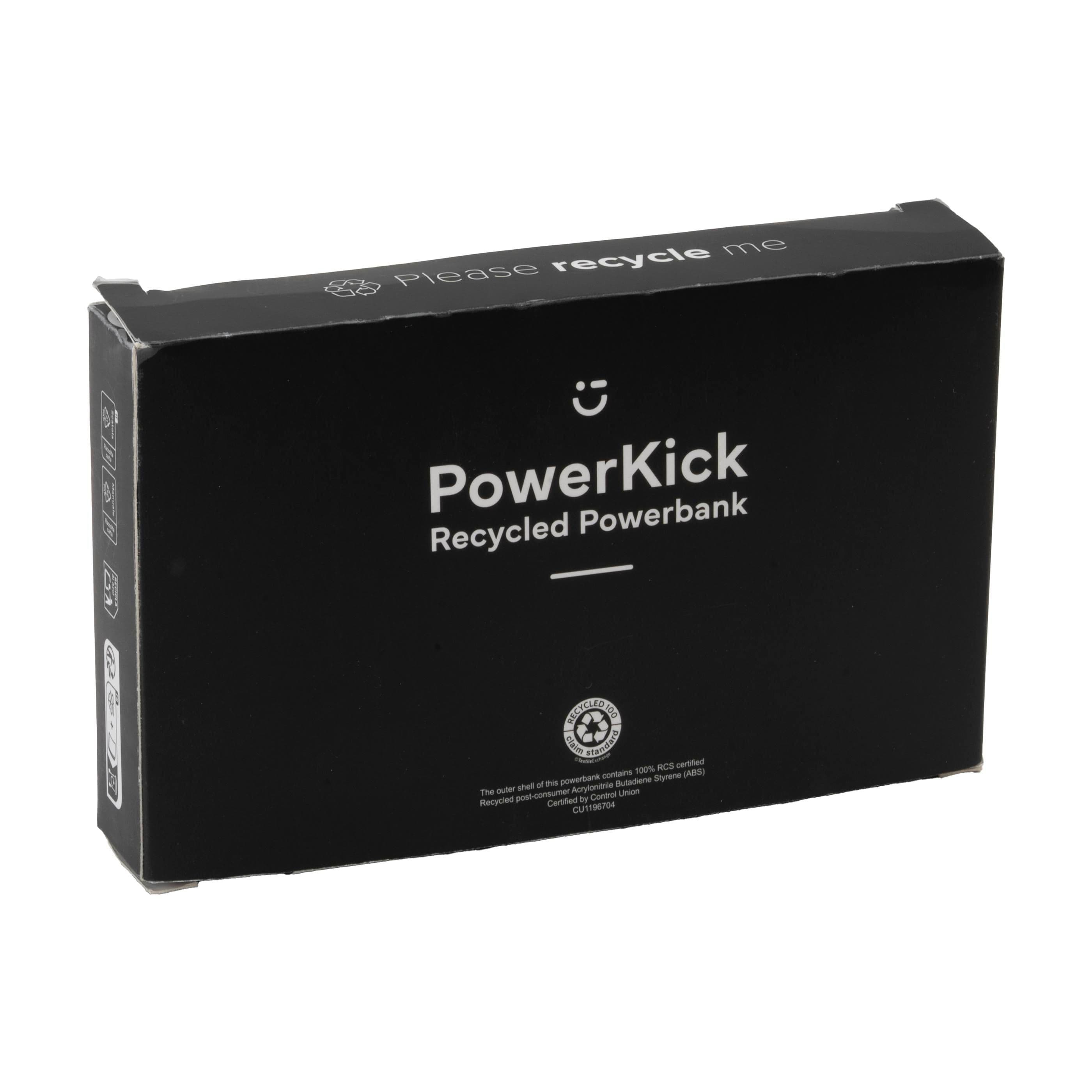 Batterie externe PowerKick 10000 RCS recyclée en situation