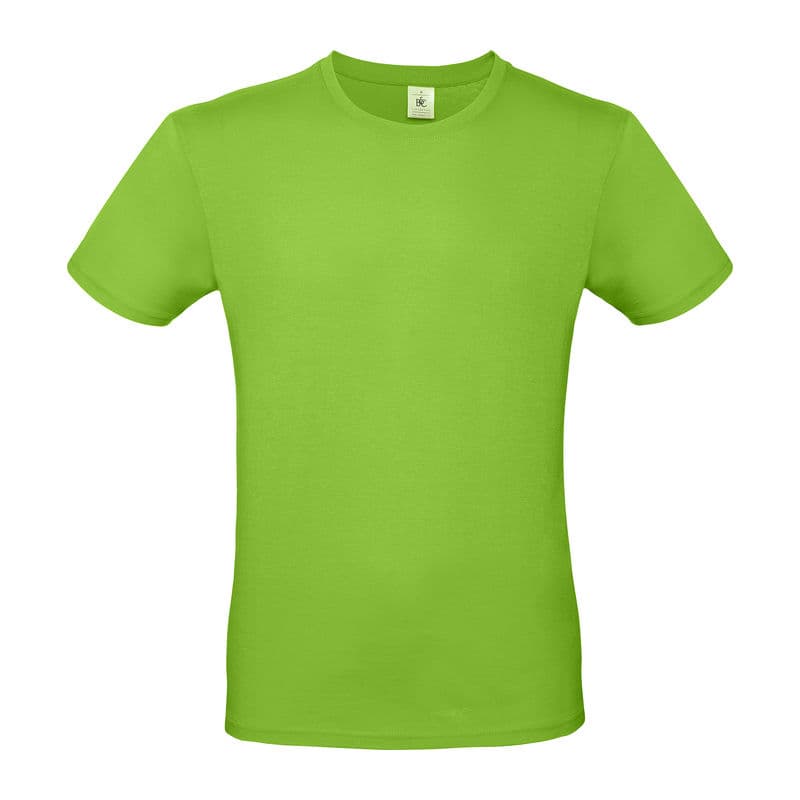 B&C #E150 UNISEX T-SHIRT coloris Vert orchidée
