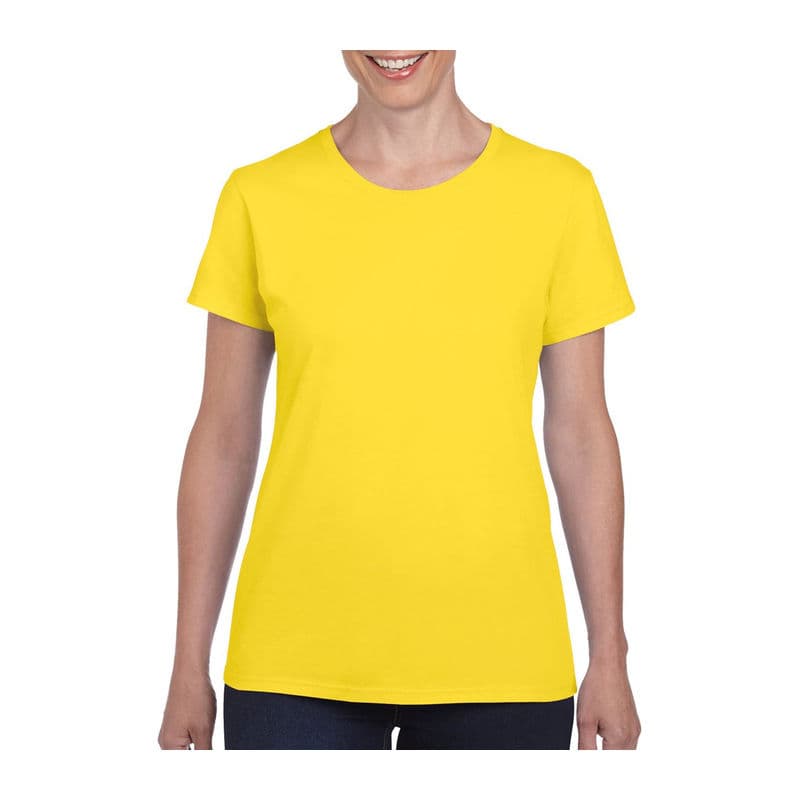 HEAVY COTTON LADIES T-SHIRT coloris Jaune pâquerette