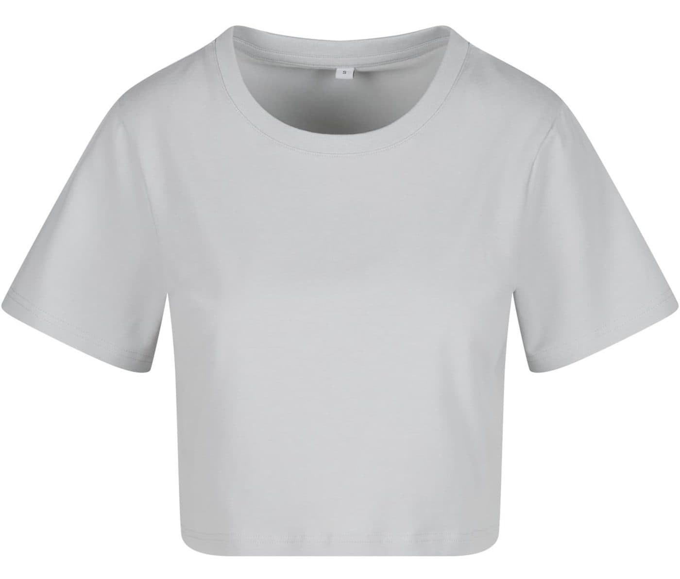 Ladies Cropped Tee coloris Asphalte clair