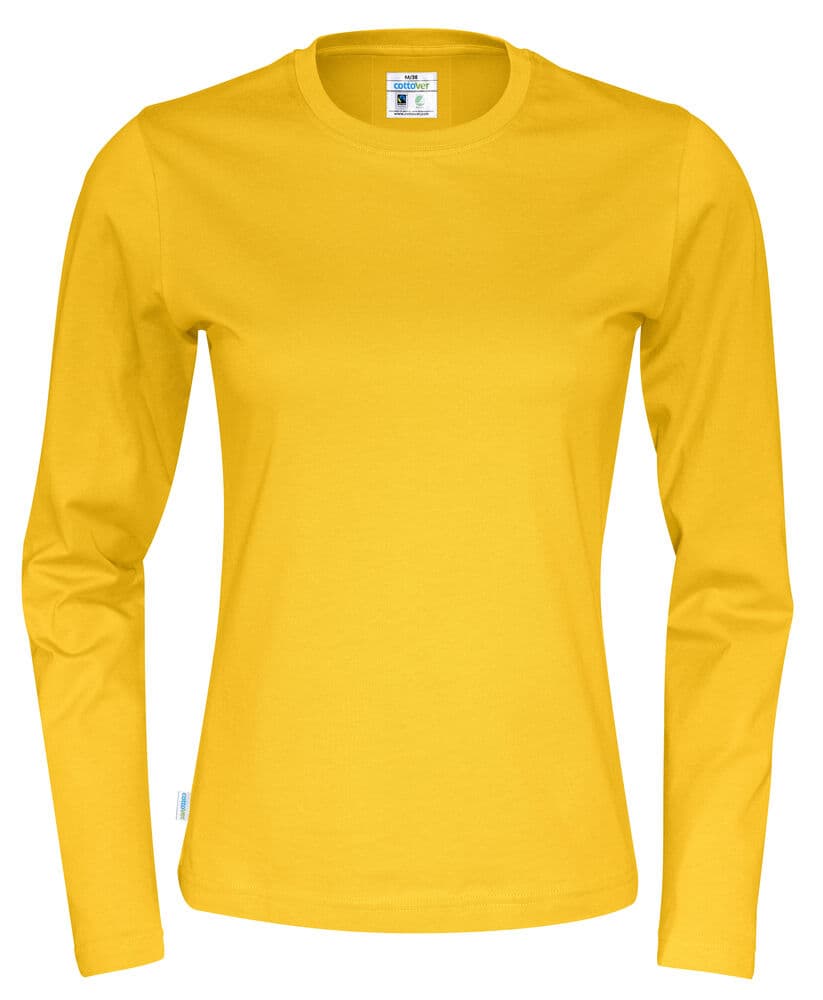 T-SHIRT MANCHES LONGUES FEMME - CERTIFIÉ GOTS