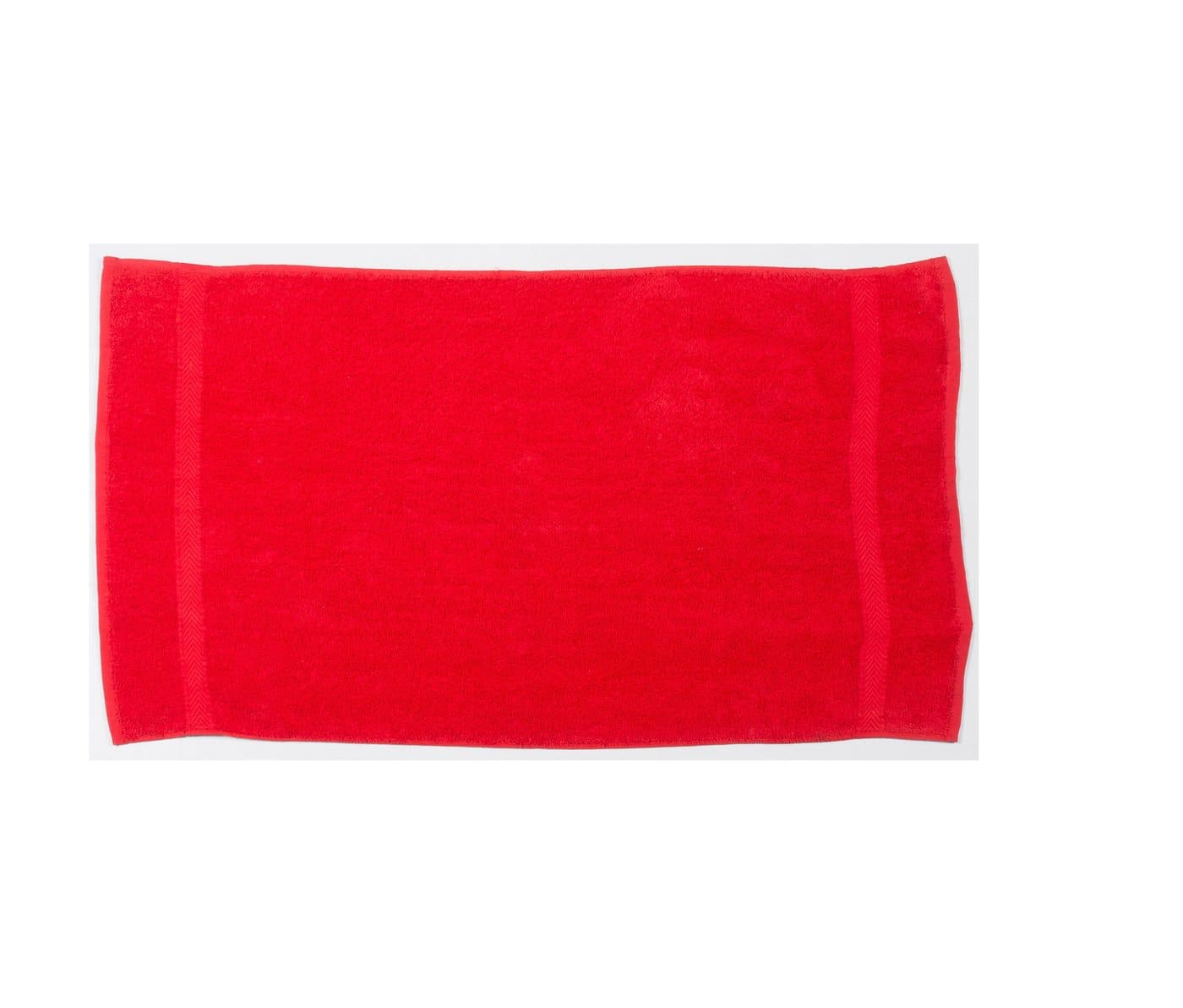 LUXURY HAND TOWEL coloris Rouge