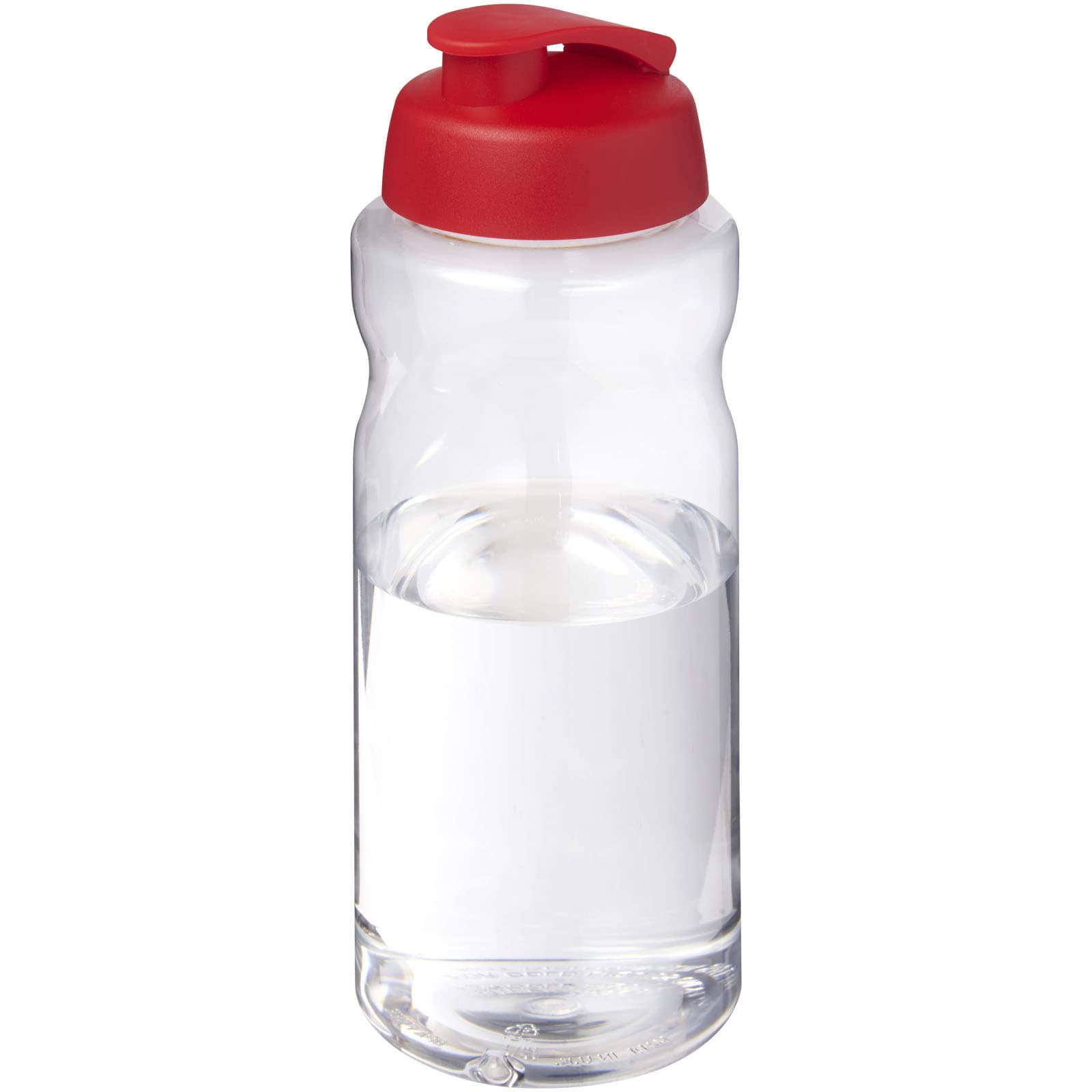 Bouteille de sport H2O Active® Base Pure de 1 L à couvercle rabattable coloris Rouge