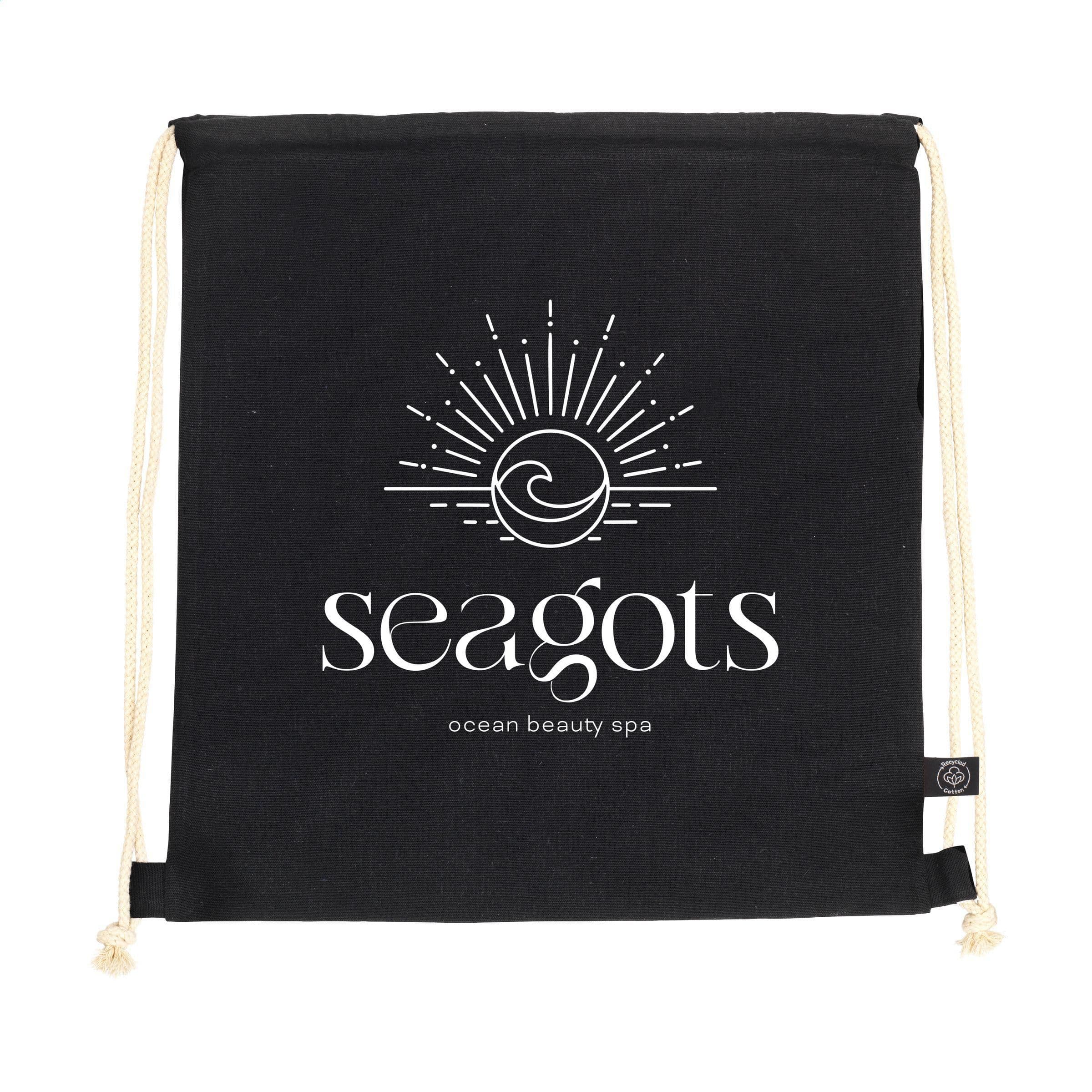 Sac à dos PromoColour GRS coton recyclé (150 g/m²) en situation