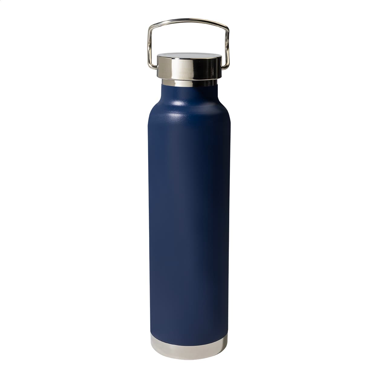 Bouteille isotherme en cuivre coloris Bleu foncé