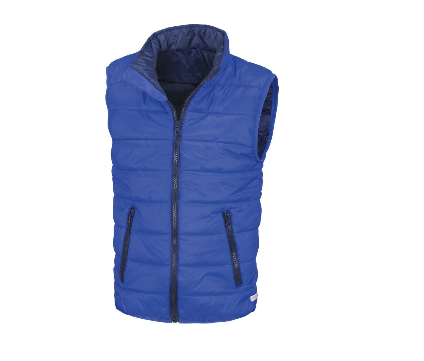 JUNIOR/YOUTH PADDED BODYWARMER coloris Bleu roi / Marine