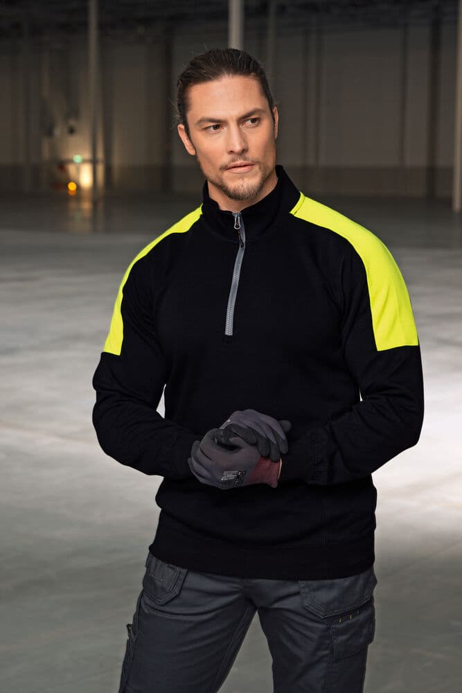 Jobman 5401 Halfzip Sweatshirt en situation
