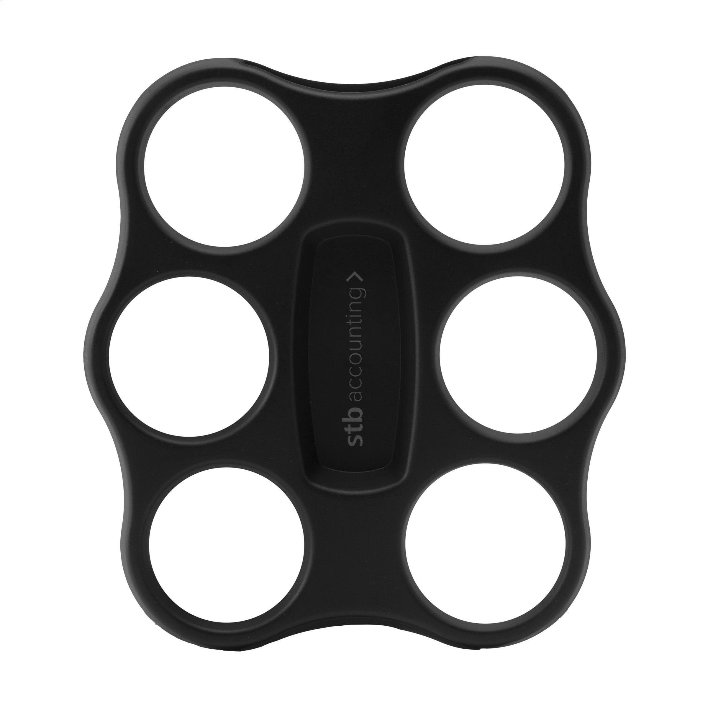 Plateau porte-gobelet Circulcup café 6 trous Ø 8 cm en situation