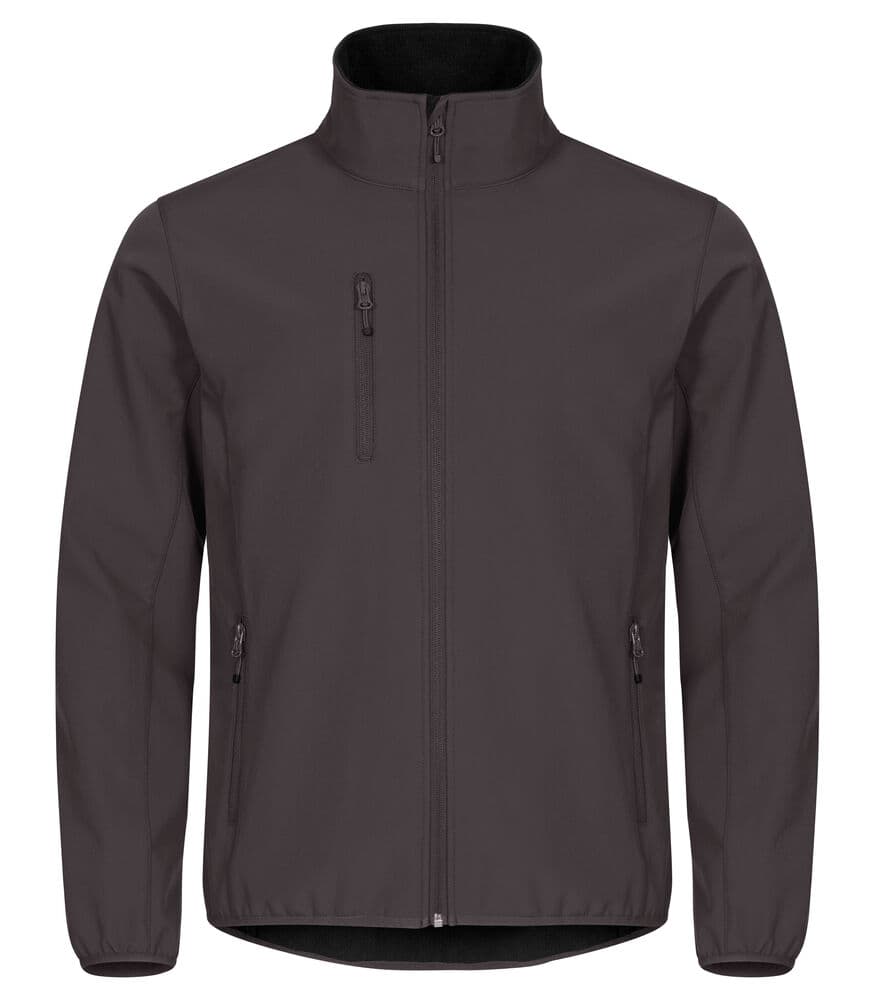 Clique Classic Softshell Jacket coloris Gris foncé