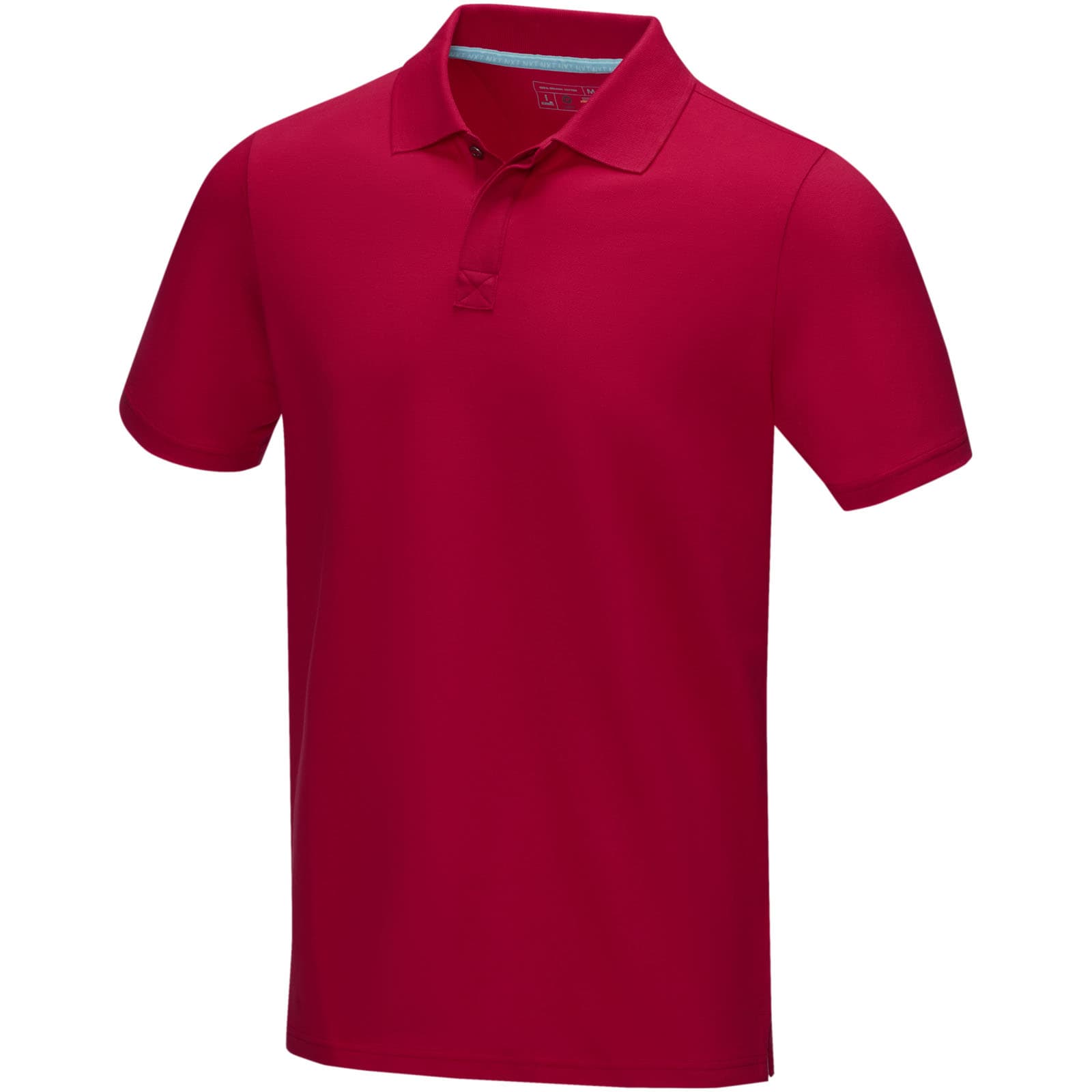 Polo Graphite bio manches courtes homme coloris Rouge