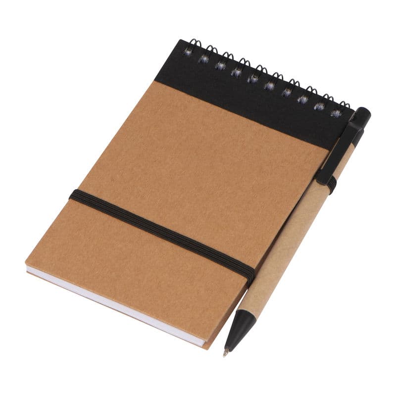 Bloc-notes à faire avec stylo coloris Noir