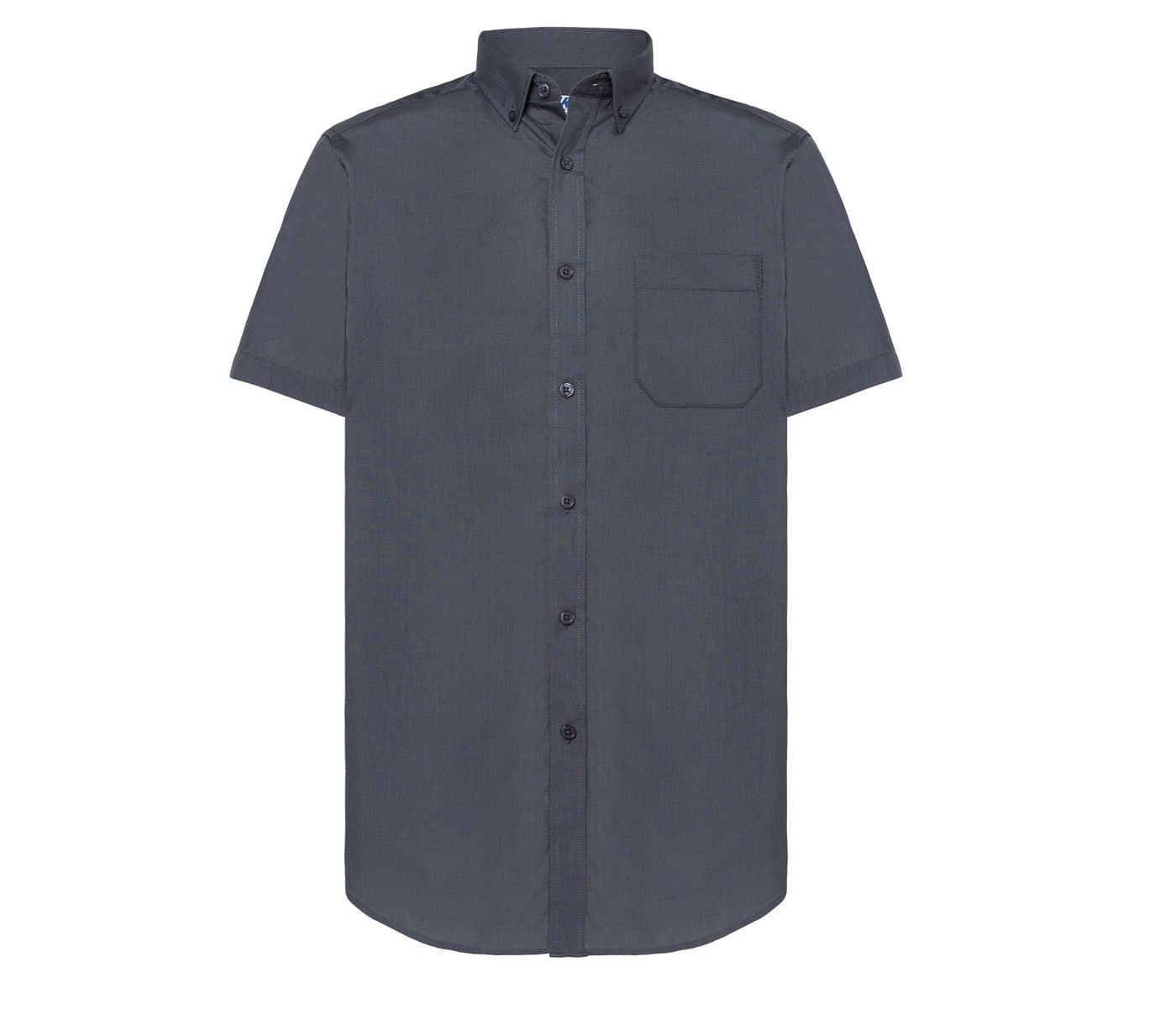 POPLIN SHORT SLEEVE SHIRT coloris Gris