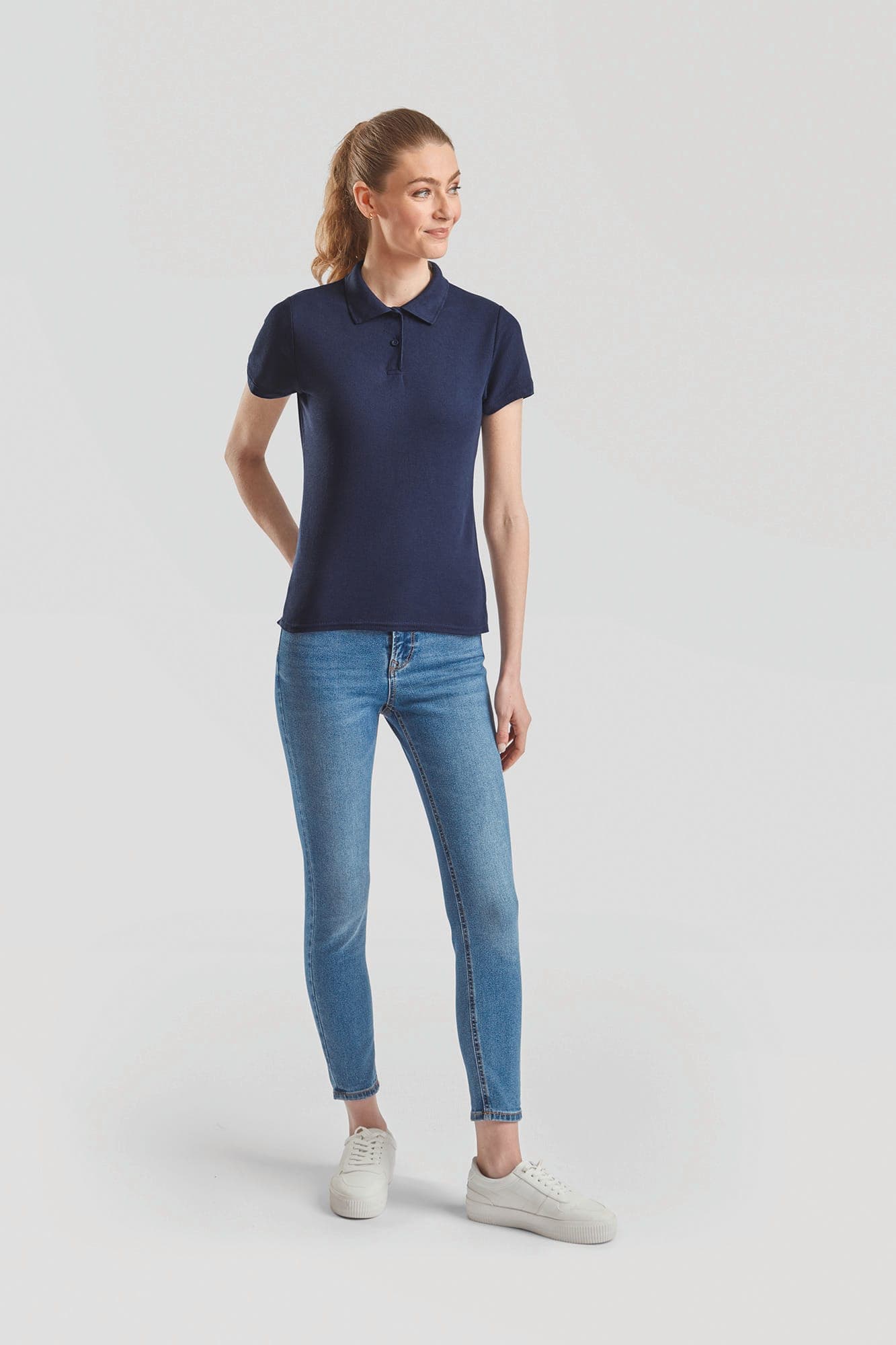 Polo femme 65/35 (63-212-0) en situation