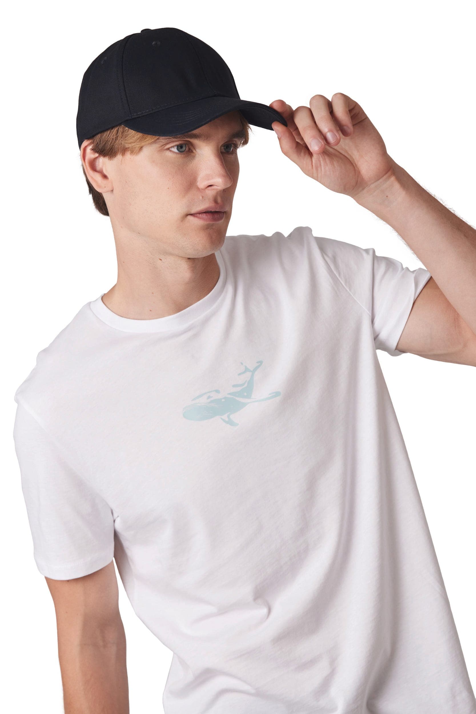 Casquette en coton recyclé - 6 panneaux en situation