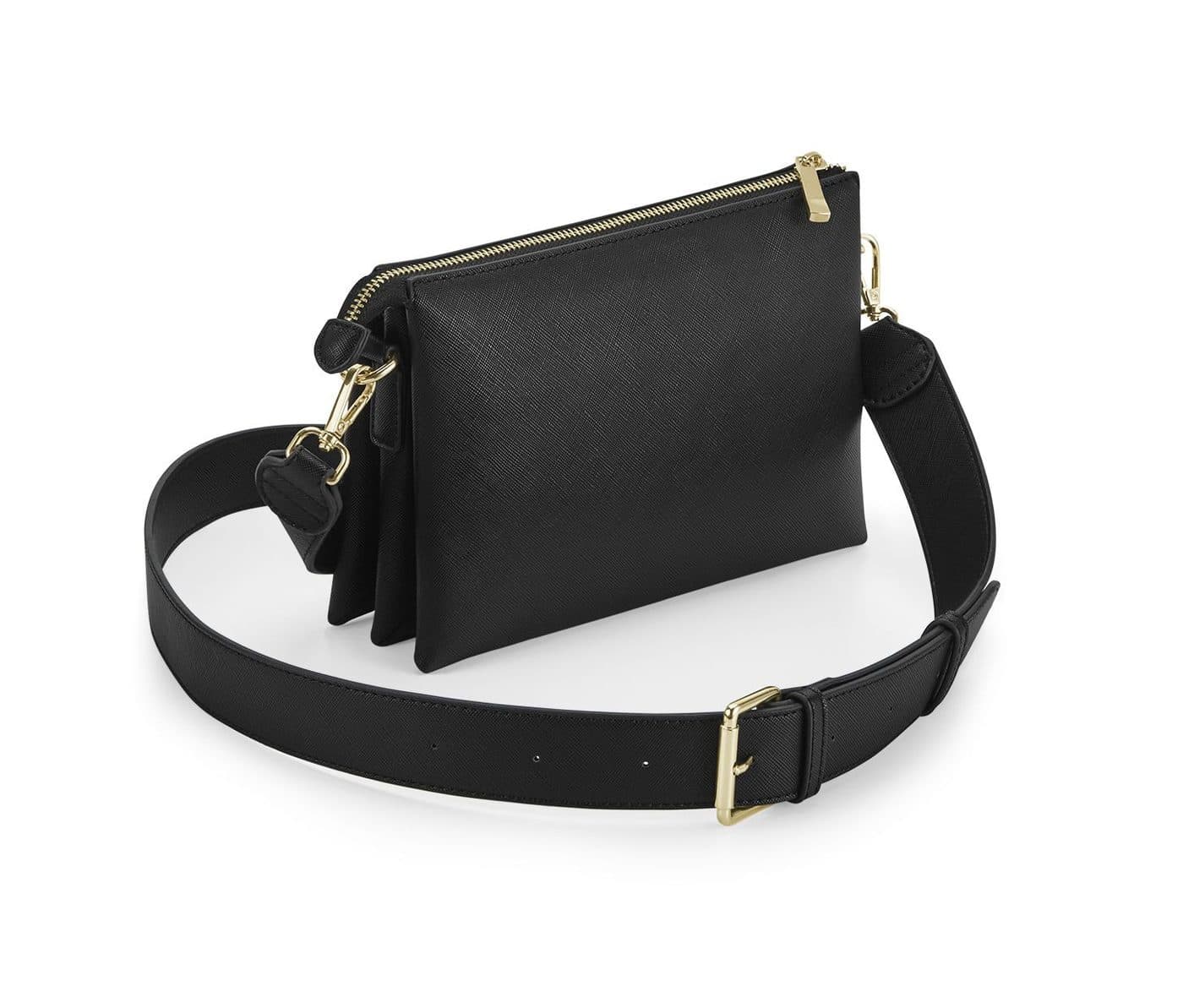 BOUTIQUE SOFT CROSS BODY BAG coloris Noir
