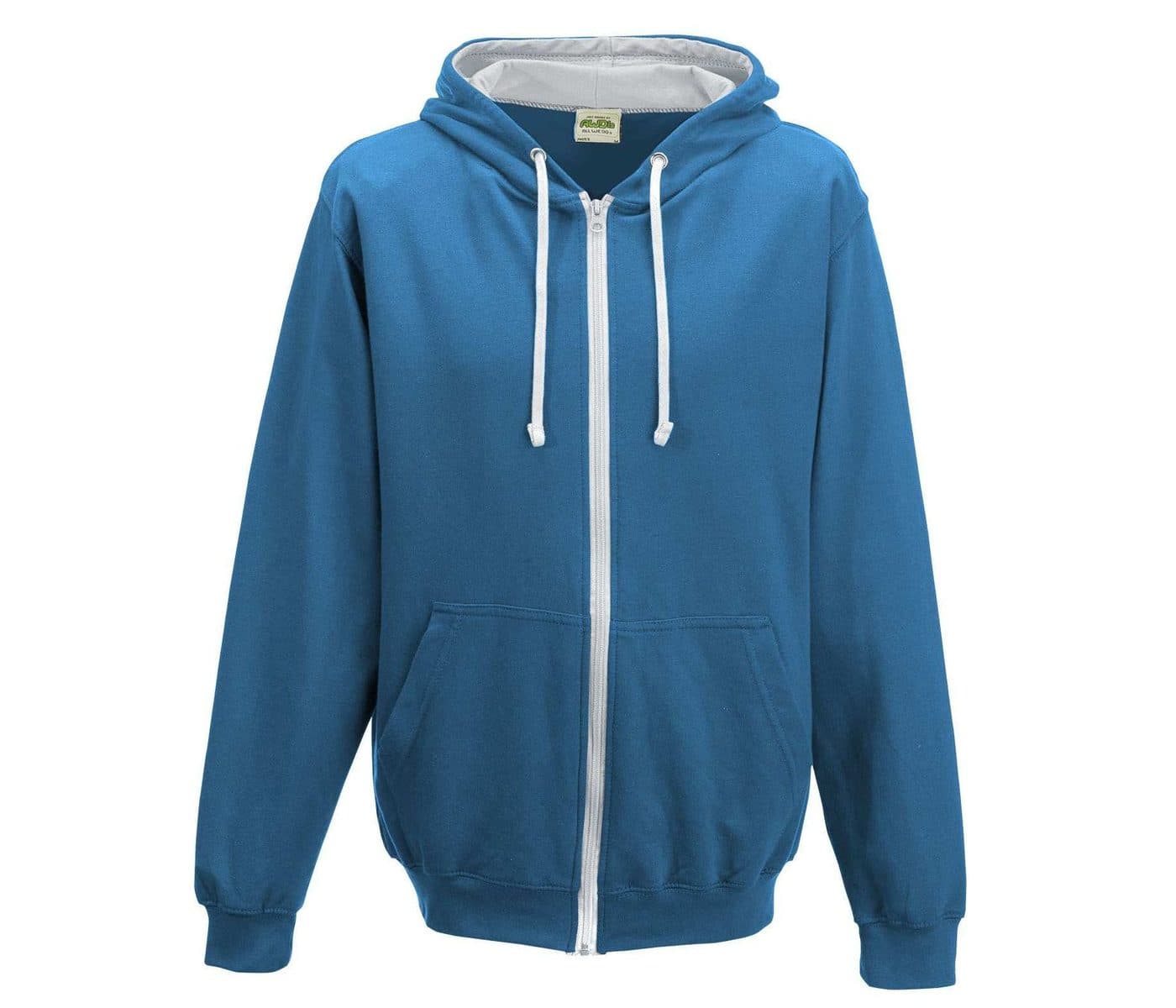 VARSITY ZOODIE coloris Bleu saphir / Gris chiné