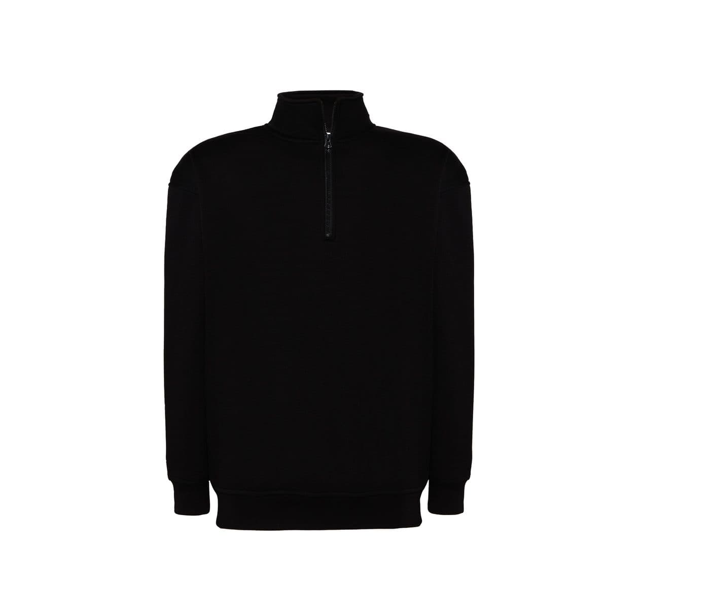 HALF ZIP SWEAT SHIRT coloris Noir