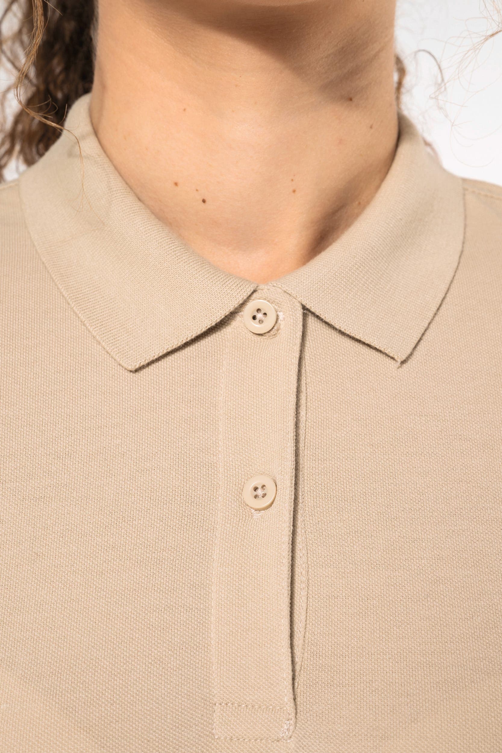 Polo piqué Bio180 femme en situation