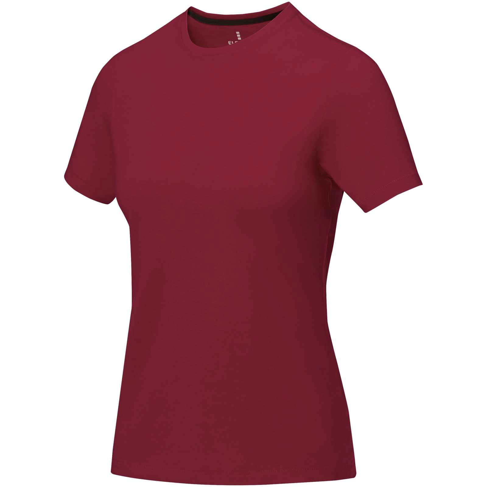 T-shirt manches courtes femme Nanaimo coloris Bordeaux