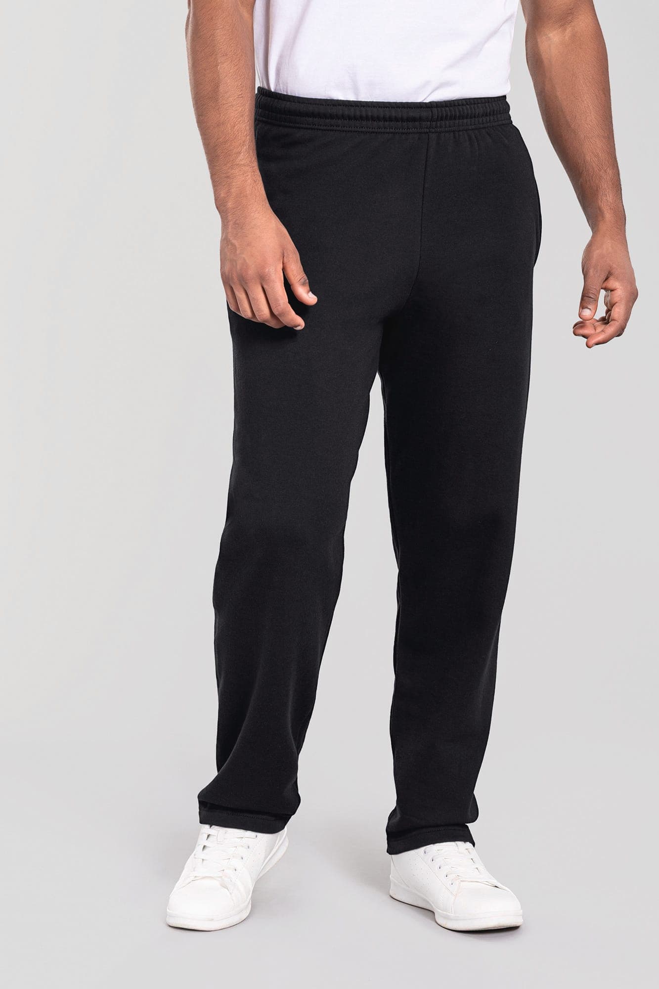 Pantalon de jogging Iconic 250 à ourlet ouvert en situation