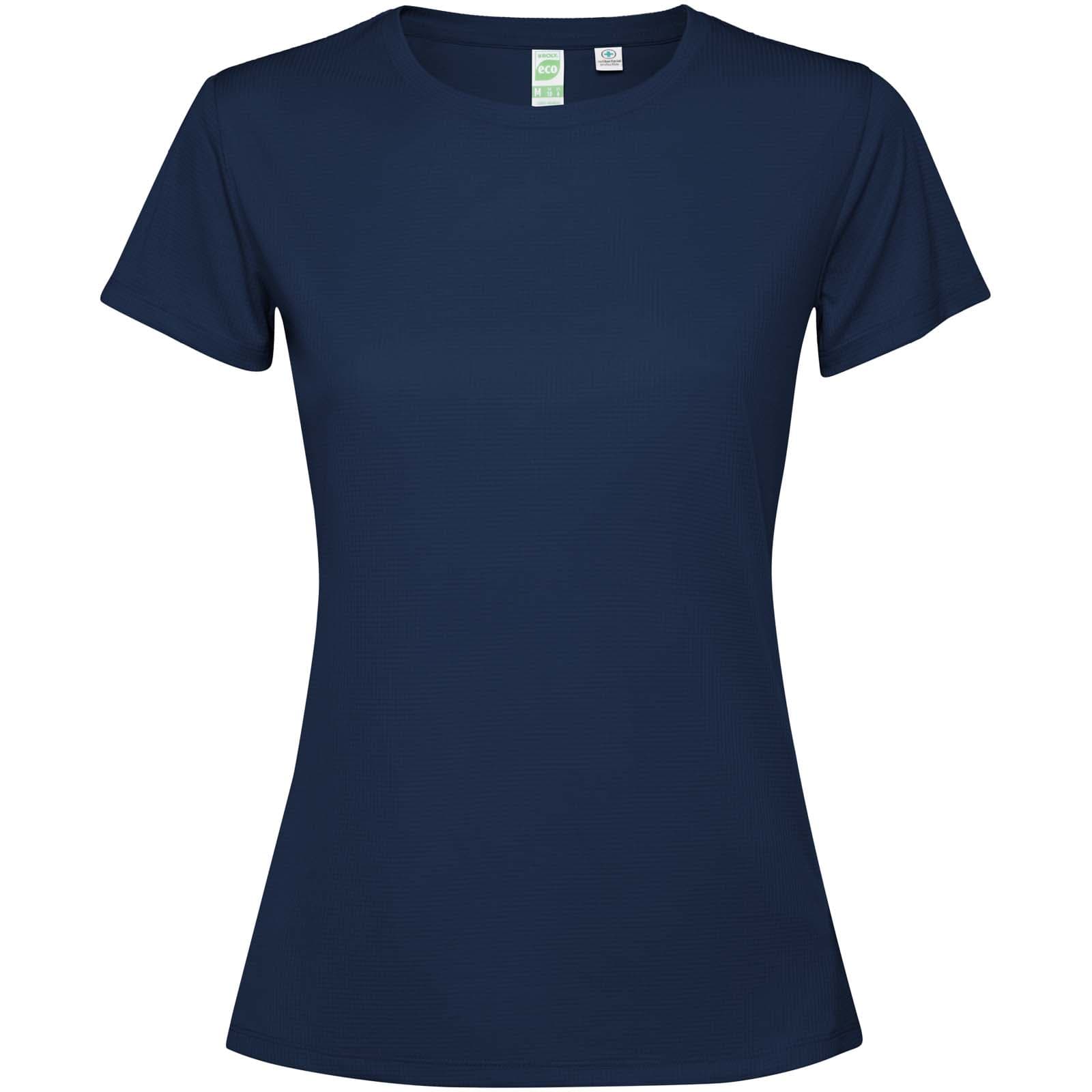 T-shirt de 125 g/m² Estoril à manches courtes pour femme coloris Bleu marine