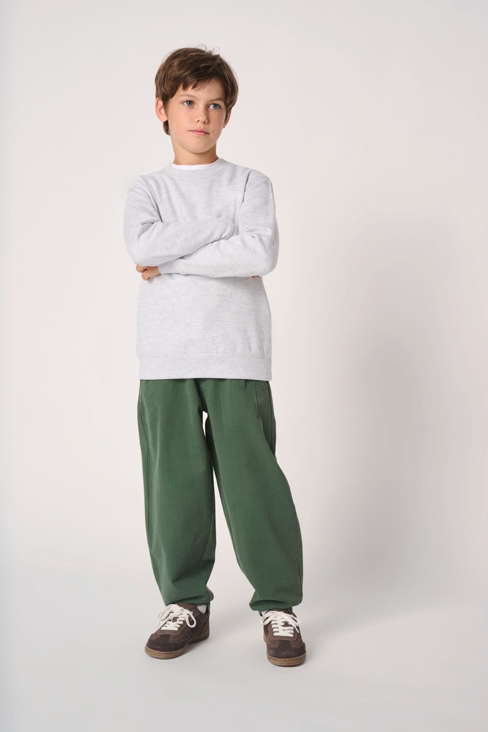 Sweat-shirt col rond enfant en situation