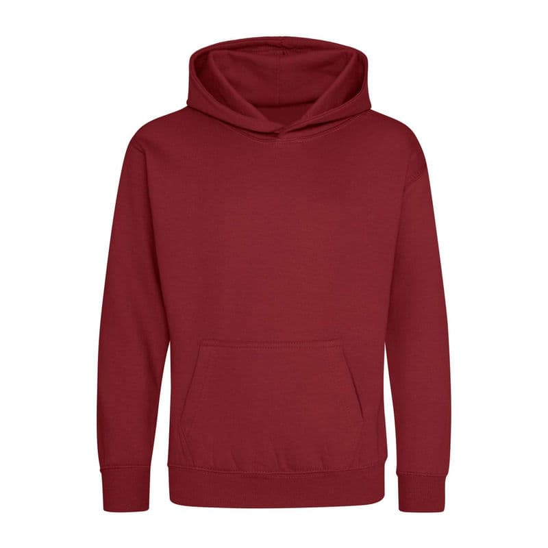 KIDS HOODIE coloris Rouge vif piment